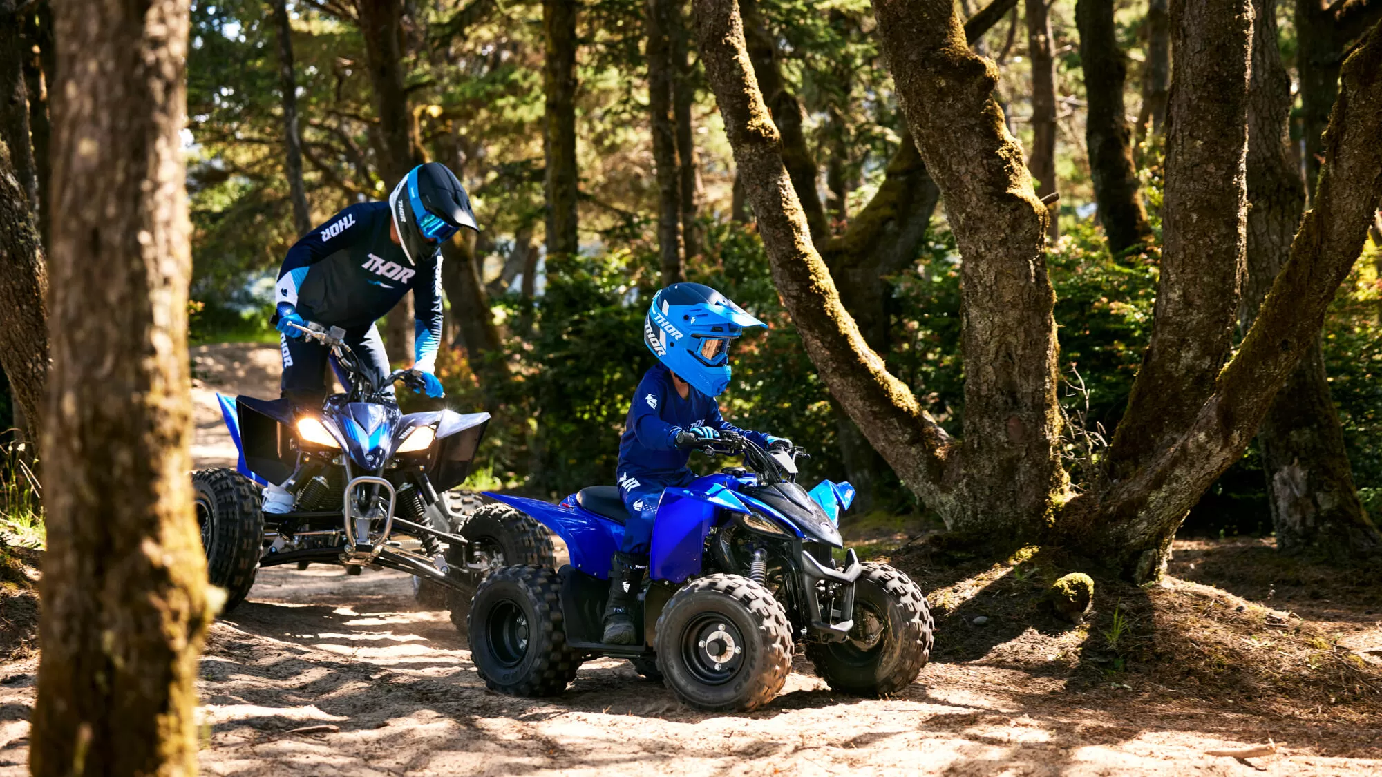 Yamaha ATV Range YFZ50 Action